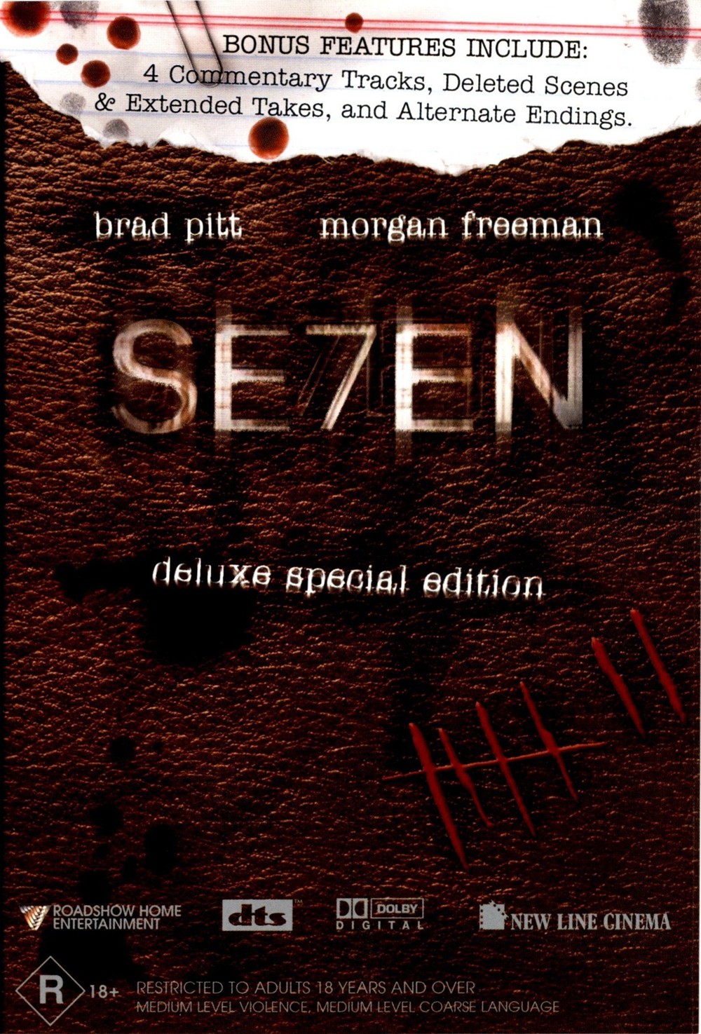 7 Tội Lỗi Tử Thần 4K Blu-ray gốc tải xuống + phiên bản sửa chữa MKV/ Se7en.1995.Remastered.Edition / 69.89G