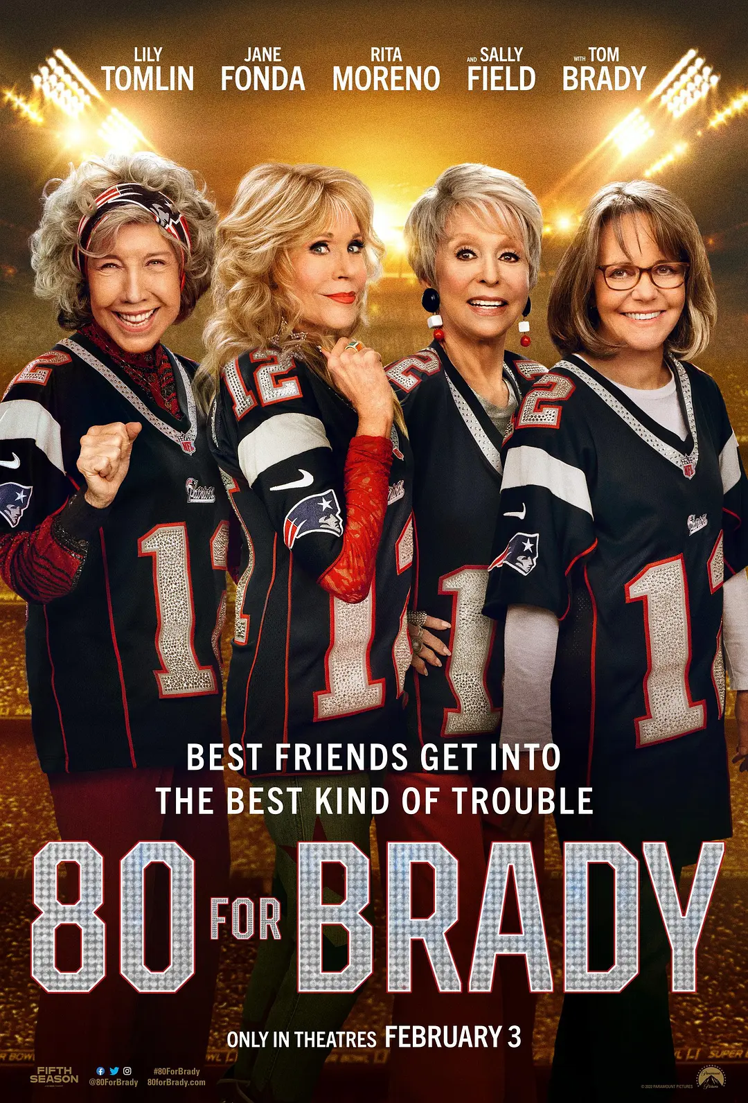 Đội bà nội trợ đuổi sao WEB-DL tải về/Eighty for Brady 2023 80 for Brady 10.7G