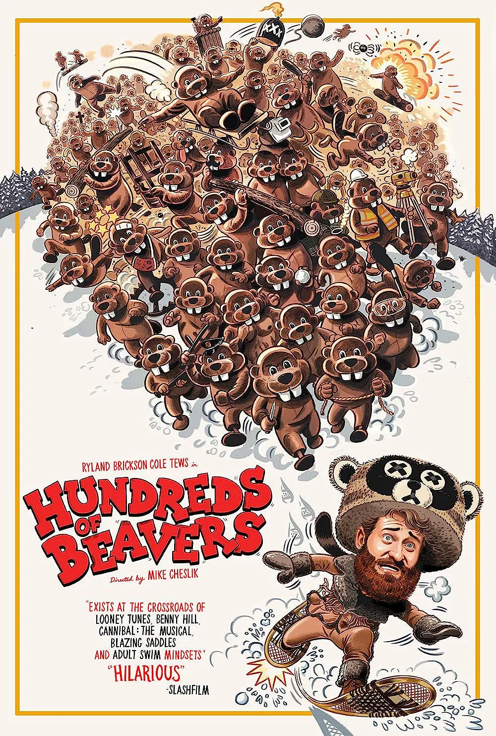Hàng Trăm Con Hải Ly - Phiên bản Blu-ray HD MKV/ Lý Thái Oán (Đài Loan) 2022 Hundreds of Beavers 20.07G