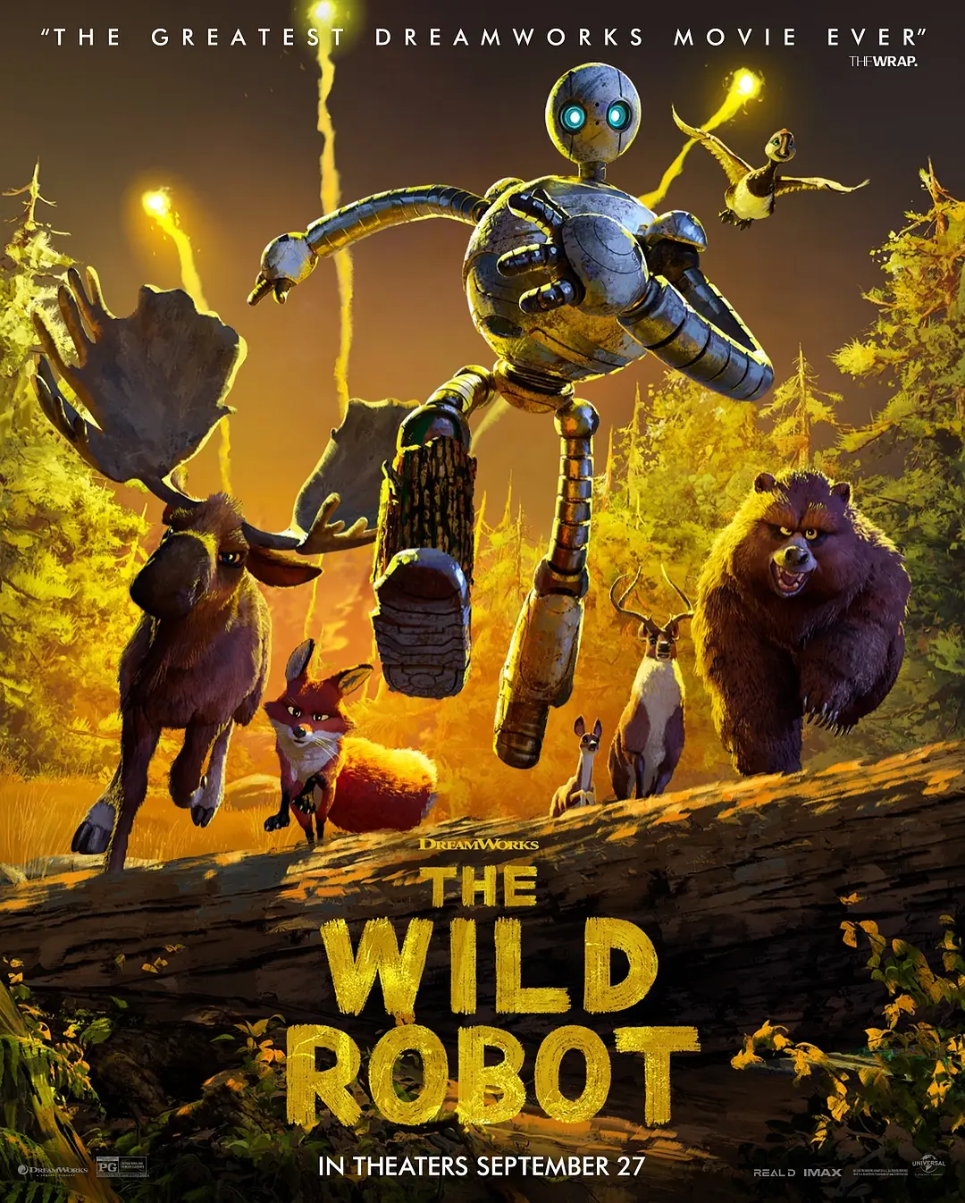 Robot Hoang Dã Tải xuống đĩa Blu-ray 4K + phiên bản MKV chất lượng cao/Robot Hoang Dã (Hồng Kông) 2024 The Wild Robot 55G