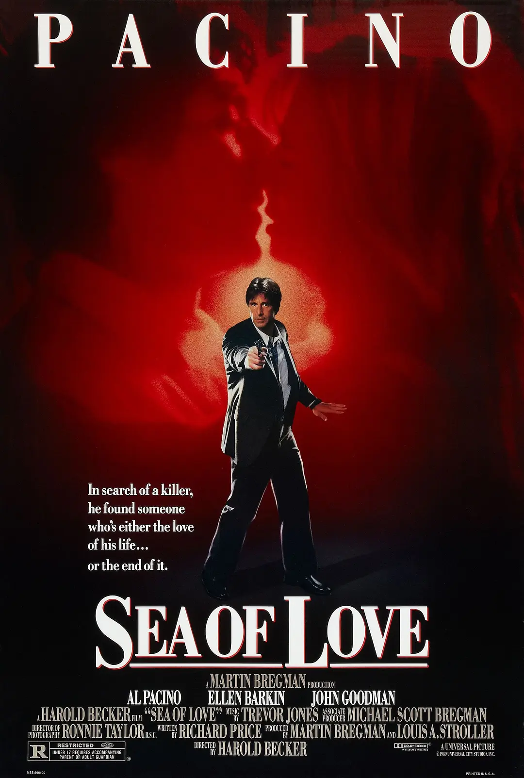 Tình yêu lúc nửa đêm 4K Blu-ray gốc tải về / Kẻ hành quyết đam mê / Biển tình 1989 Sea of Love 73.62G