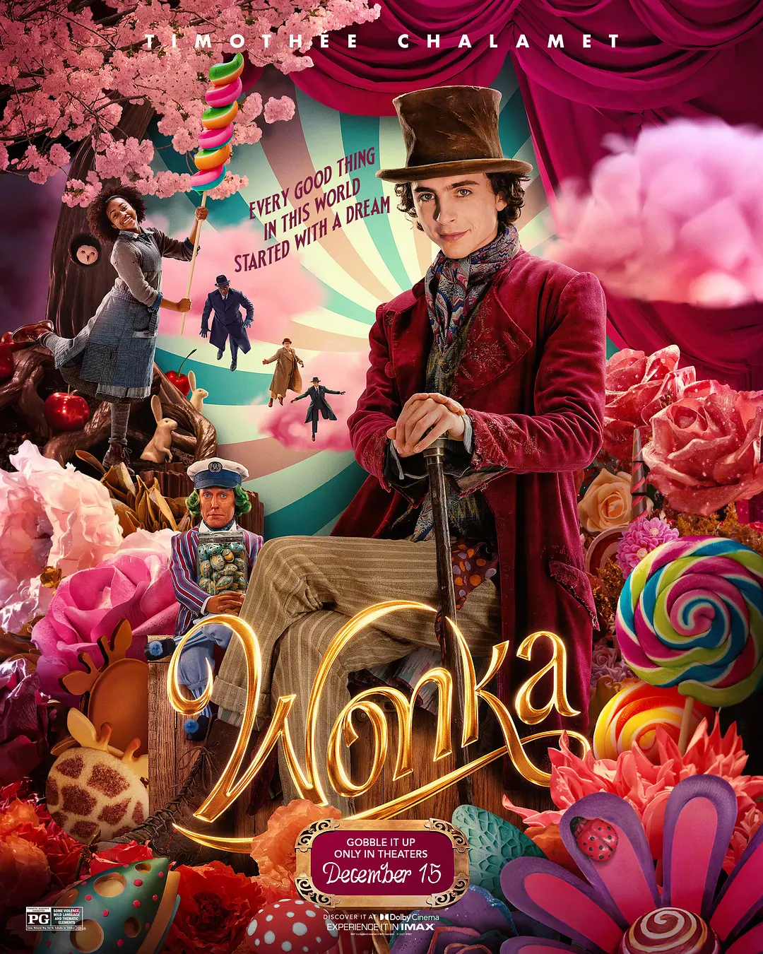 Wonka Tải xuống đĩa Blu-ray 4K nguyên gốc + phiên bản MKV HD/Phần tiền truyện của Charlie và nhà máy sô cô la 2023 Wonka 61G