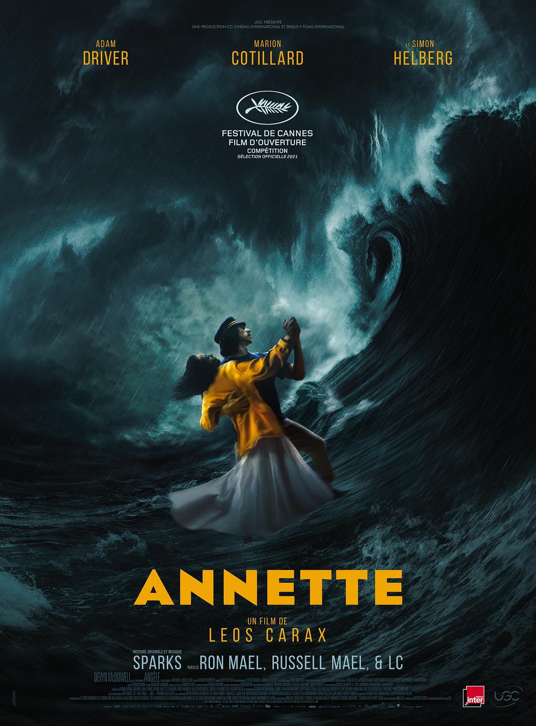 Annette Phiên bản Blu-ray MKV chất lượng cao 2021 Annette 15.1G
