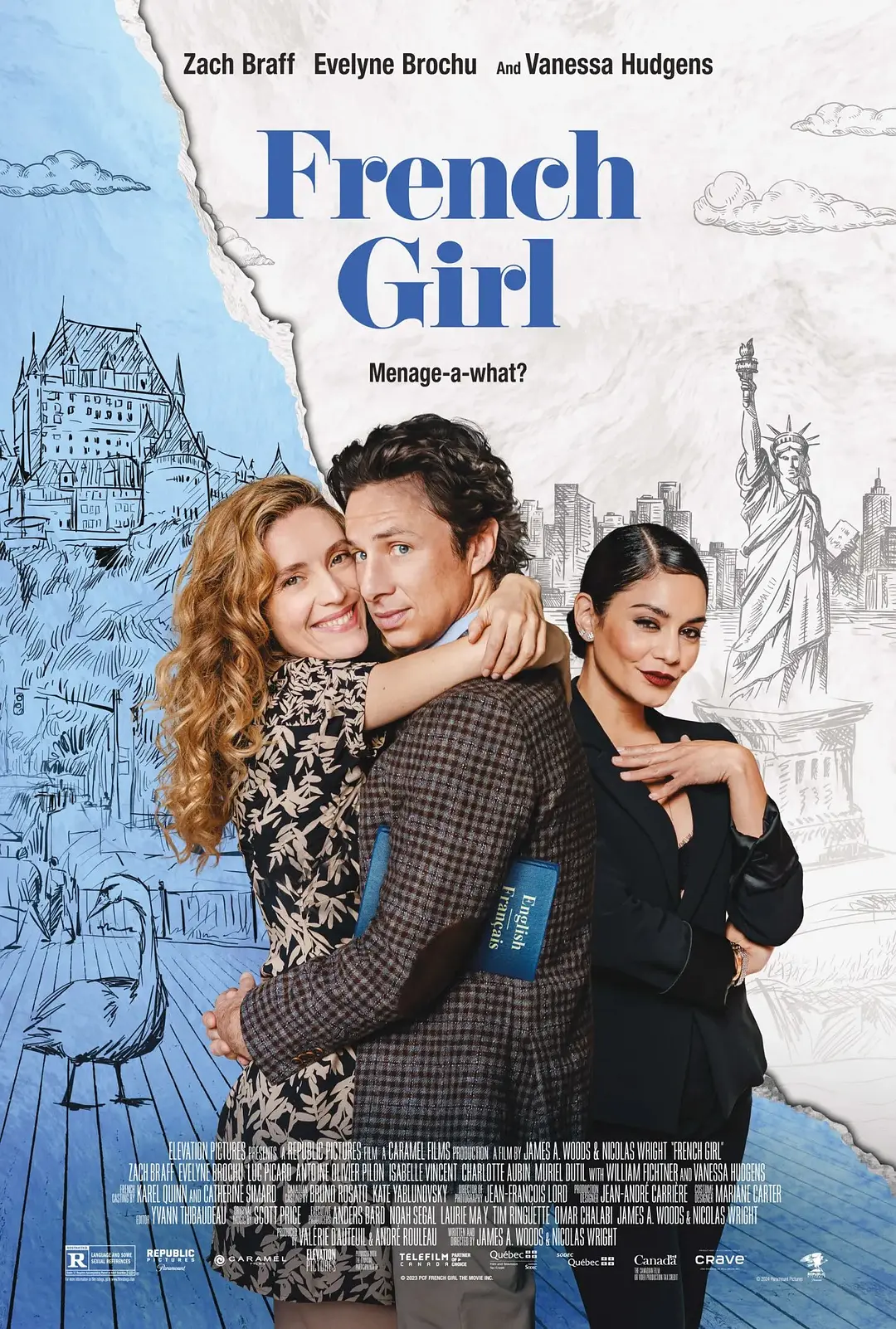 Cô gái Pháp WEB-DL / Cô gái Pháp / Chez les beaux-parents 2024 French Girl