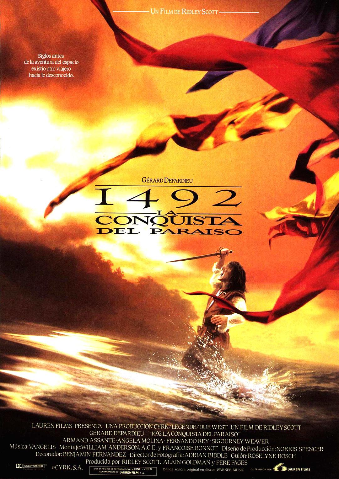 Columbus - Tải xuống đĩa Blu-ray gốc + phiên bản MKV chất lượng cao/1492: Thiên đường chinh phục / 1492: Christophe Colomb 1992 1492: Conquest of Paradise 38.5G