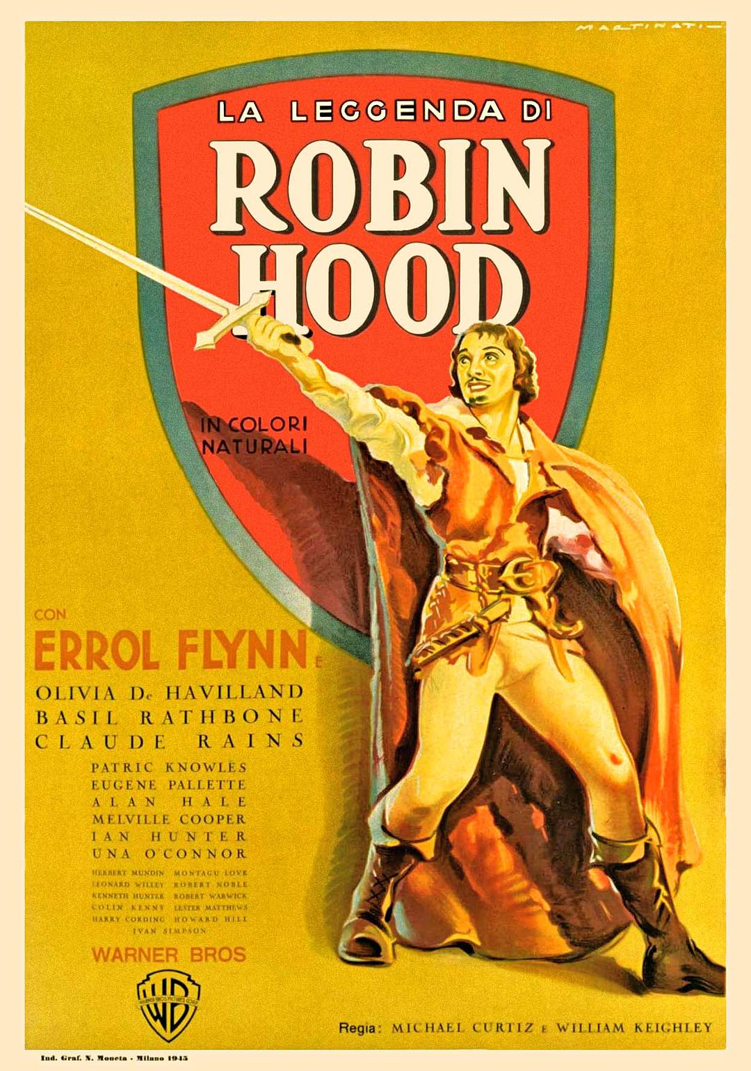 Cuộc Phiêu Lưu Của Robin Hood Tải xuống đĩa Blu-ray gốc + phiên bản MKV chất lượng cao / Hiệp sĩ Robin Hood (Hồng Kông/Đài Loan) / Robin Hood 1938 The Adventures of Robin Hood 34.5G
