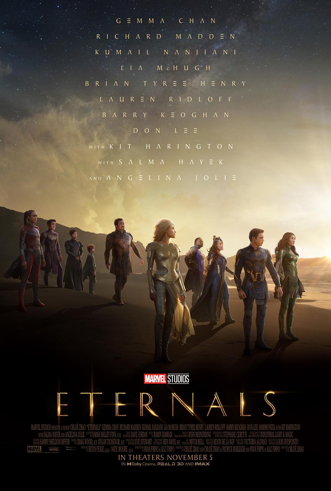 Eternals 4K Blu-ray nguyên đĩa tải xuống + phiên bản MKV chất lượng cao/Thần tộc vĩnh cửu/2021 The Eternals 58.7GB