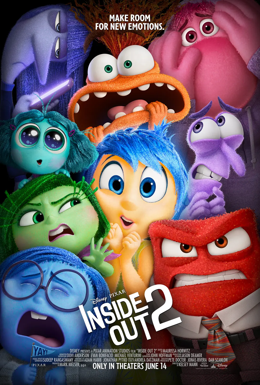 Inside Out 2 Phiên bản WEB-DL Tải xuống / Vui cùng bạn não 2 (Hồng Kông) / Nghĩ nhanh 2 (Đài Loan) 2024 Inside Out 2 17.74G