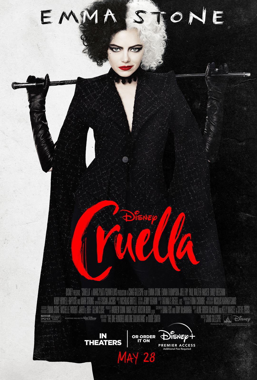 Phù thủy Cruella: Ác nữ hai mặt - Tải xuống đĩa Blu-ray gốc + phiên bản MKV HD/Cruella / Phù thủy đen trắng (Hồng Kông) / Ác nữ thời trang: Cruella (Đài Loan) / Phù thủy đen trắng / Tiền truyện người thật đóng của "101 chú chó đốm" / Cruella de Vil 2021 Cruella 25.49G