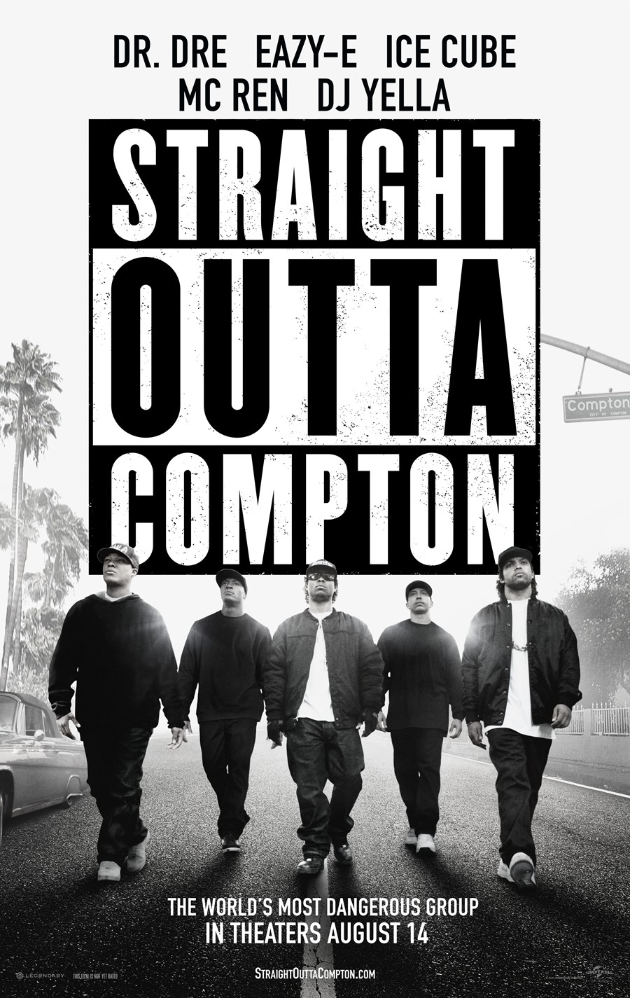 Tạm biệt Khang Thành 4K Blu-ray nguyên đĩa tải xuống + phiên bản MKV HD / Xông ra Compton / 2015 Straight Outta Compton 90.3G