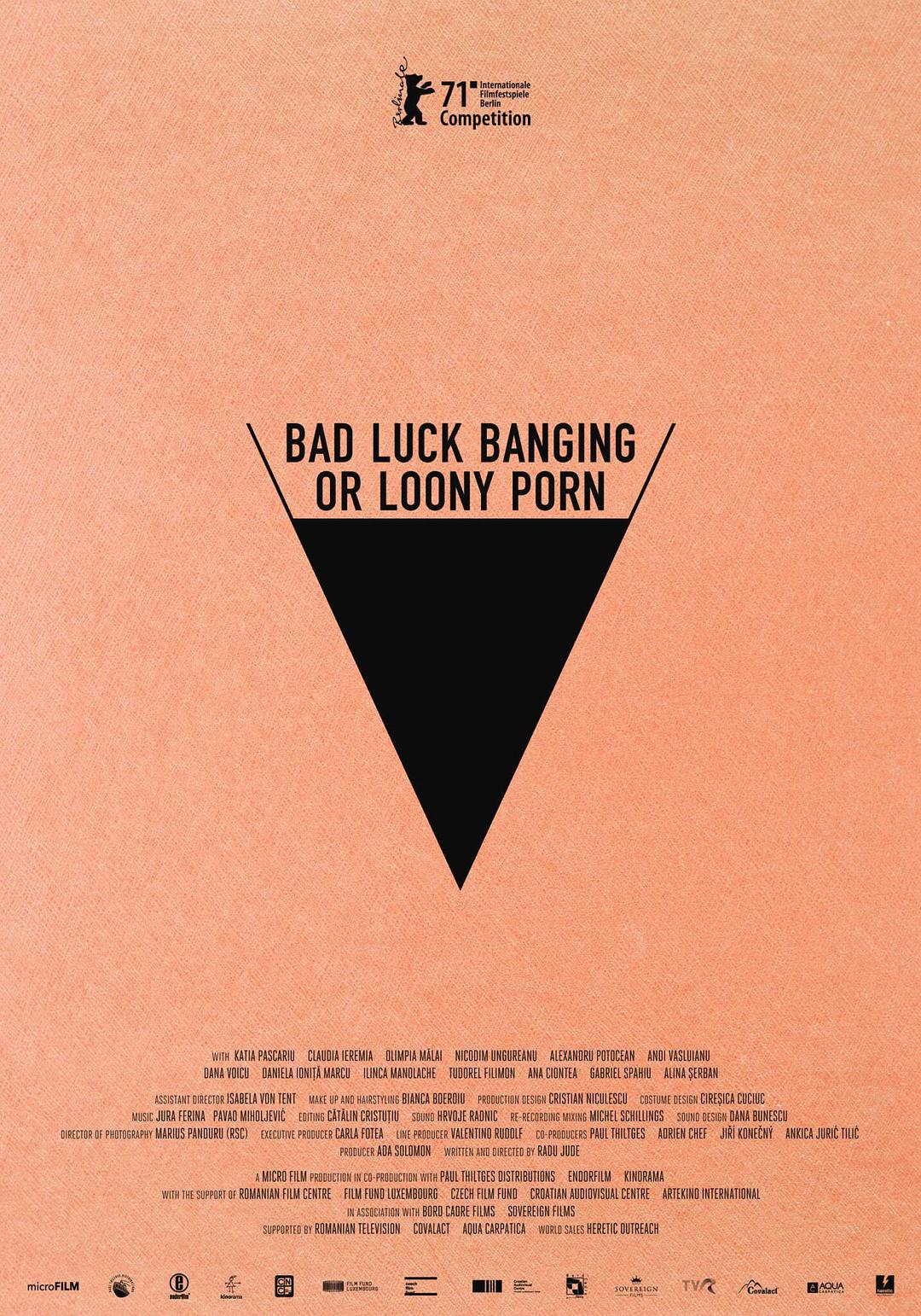 Tình Dục Xui Xẻo, Phim Khiêu Dâm Điên Cuồng Phiên bản Blu-ray MKV chất lượng cao/Sleepwalkers / Bad Luck Banging or Loony Porn / Tình Dục Xui Xẻo Và Phim Khiêu Dâm Điên Cuồng (Đài Loan) / Phim Khiêu Dâm Xui Xẻo (Hồng Kông) 2021 Babardeală cu bucluc sau porno balamuc 10.2G