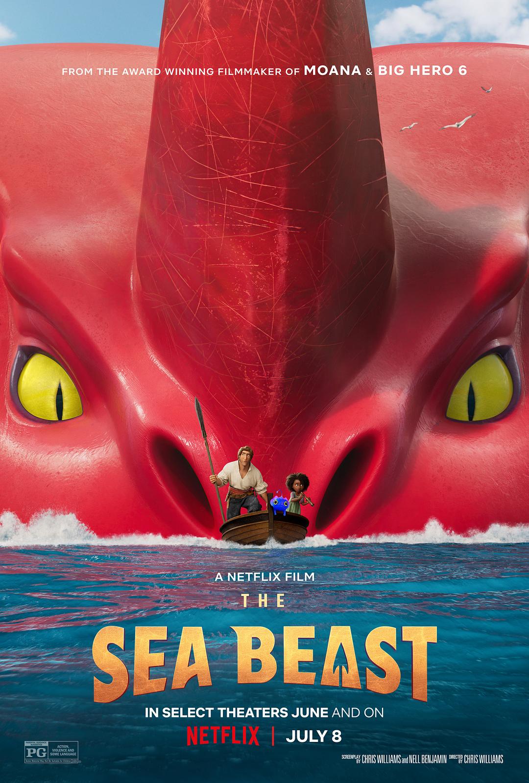 Thợ săn quái vật biển WEB-DL / Quái vật biển / Jacob và quái vật biển / Jacob and the Sea Beast 2022 The Sea Beast 5.0G