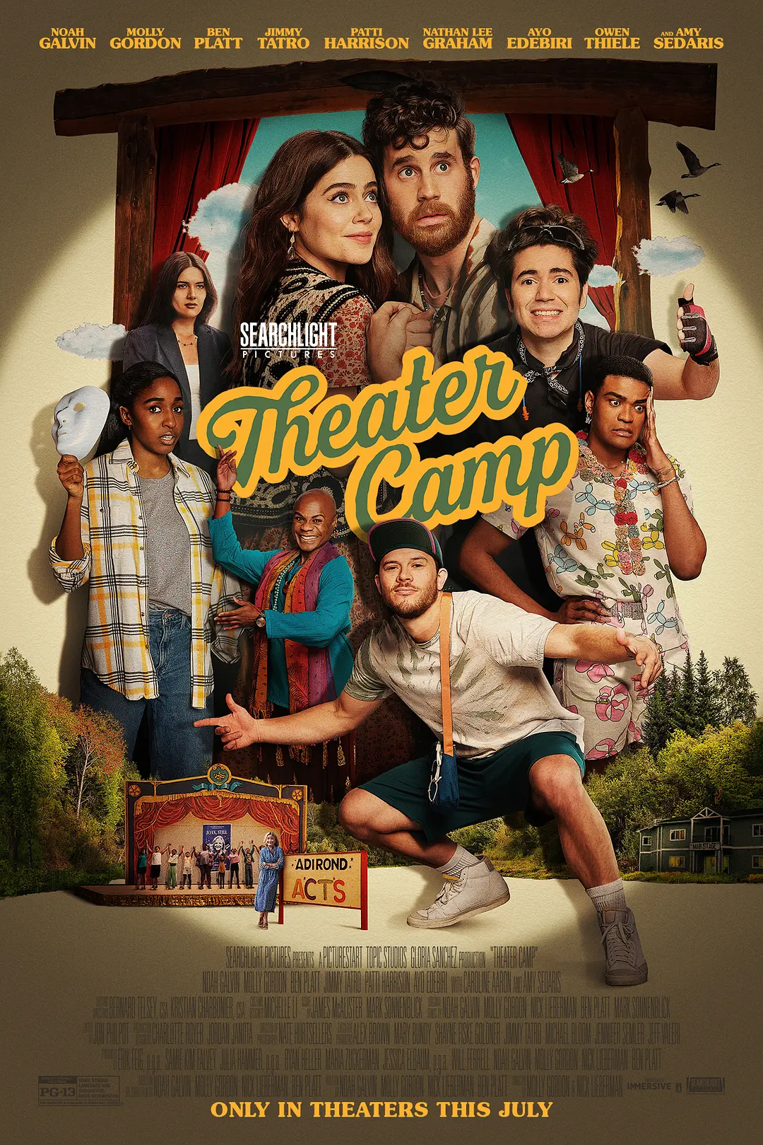 Trại hè kịch nghệ WEB-DL tải xuống 2023 Theater Camp 10.46G