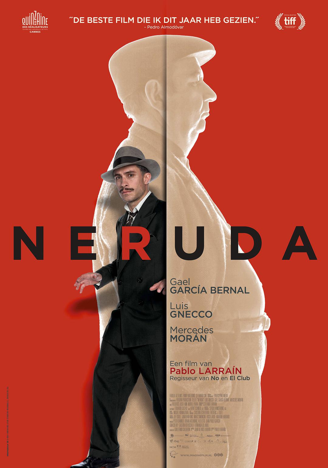 Truy lùng Neruda - Phiên bản Blu-ray HD MKV / Nhà thơ lưu vong Neruda (Hồng Kông) / Truy đuổi Neruda (Đài Loan) 2016 Neruda 7.9G