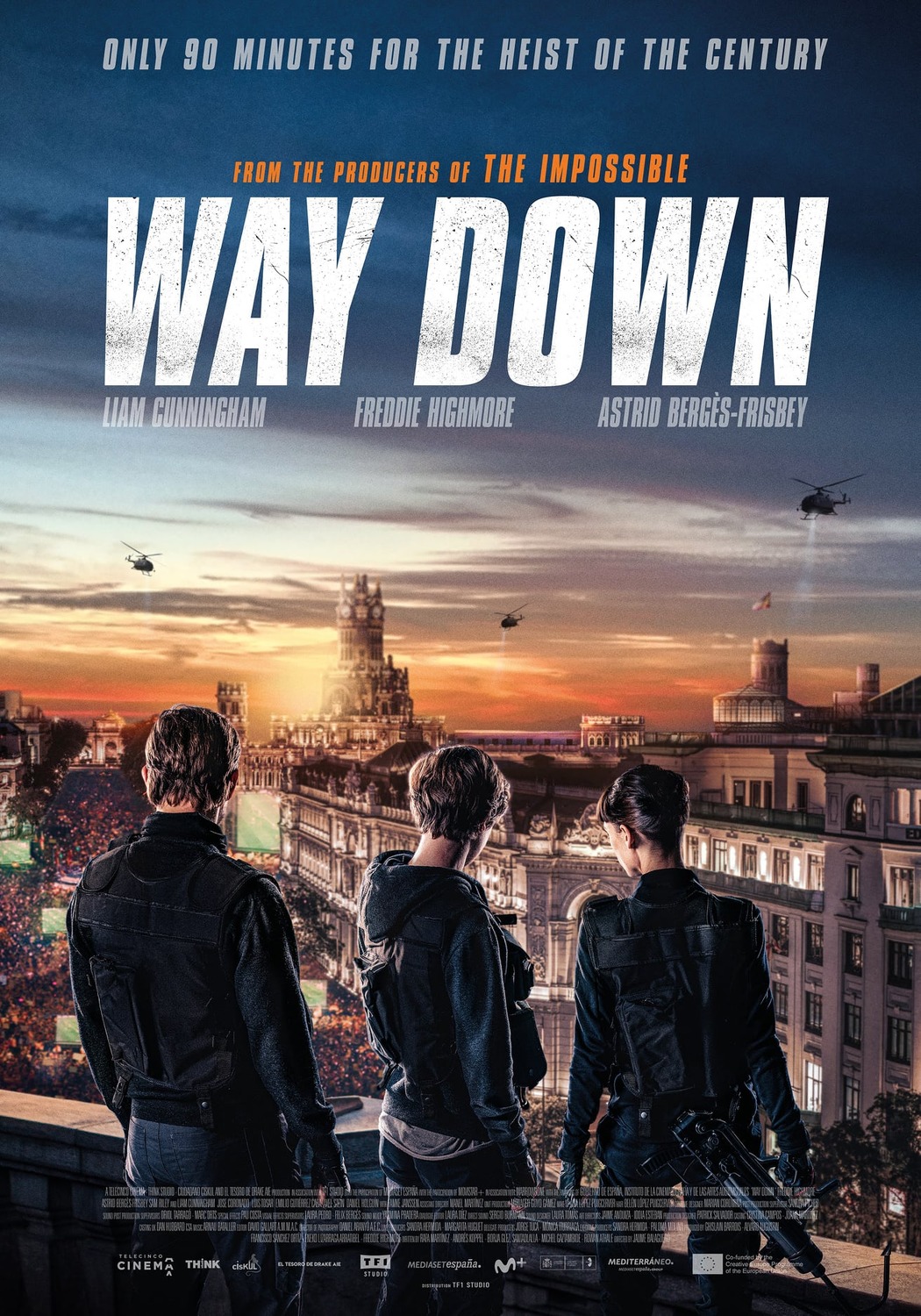 Way Down 2021 - Tải xuống đĩa Blu-ray gốc + phiên bản MKV chất lượng cao/90 phút Cuộc cướp táo bạo (Hồng Kông) / 90 phút đột nhập kho bạc Madrid (Đài Loan) / Kết án chấn động / Kho bạc / The Vault 2021 Way Down 34.4G